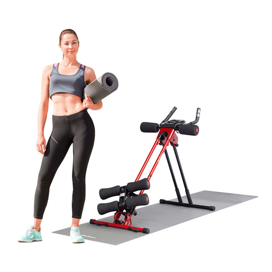 Side Shaper by 5 Mins Shaper - Ab Workout Equipment, Portable Ab Machine, Core Max Work Out Trainer Muscle Toning Device - Body Toner Exercise/Adjustable Workout Fitness Cruncher (Pro)