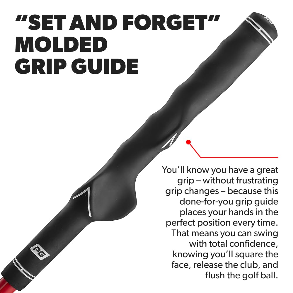 Performance Golf Click Stick - Swing Trainer for Automatic Release I Auditory Feedback I Core Golf Swing Mechanics Improvement (Standard Flex, Right)