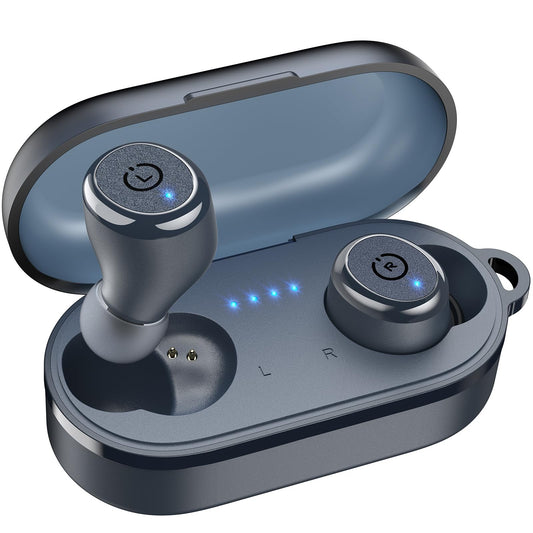 TOZO T10 Wireless Earbuds Bluetooth 5.3 Headphones, App Customize EQ, Ergonomic Design, 55H Playtime, Wireless Charging Case, IPX8 Waterproof Sound in-Ear Headset, 2025 New Version