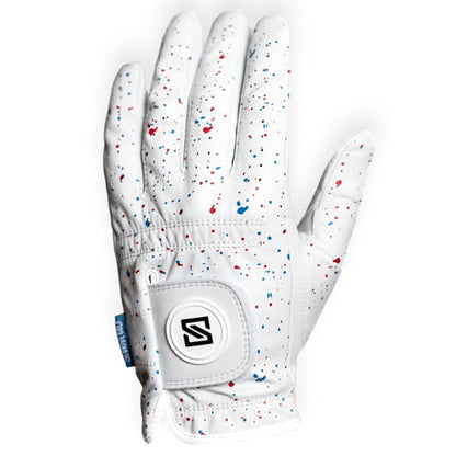 SKIVE Golf Premium Golf Glove | 100% AAA Cabretta Leather | Cool Golf Gloves | Serious Feel & Performance | Mens Golf Gloves Left Hand