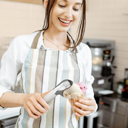 Dalicode Heated Ice Cream Scoop – Electric Scooper for Hard Ice Cream and Desserts, Handheld Heating Up to 158°F, Rechargeable with LED Display, Easy to Clean, Ideal Summer Gift