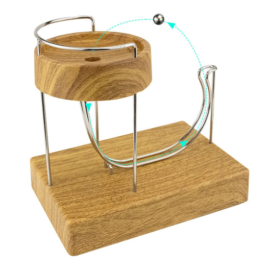 Magoog Perpetual Motion Machine, Kinetic Art Perpetual Motion Device, Stable Electromagnetic Drive with Lower Sound, Educational Gadget for Teaching, Science Physics Gadget for Office