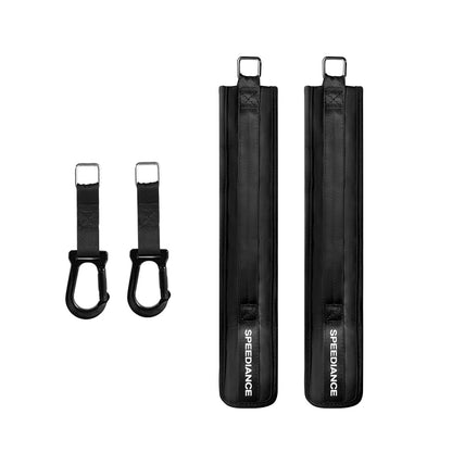 Speediance Gym Monster Home Gym Machine, Works & Smart PowerGrip & Adjustable Barbell Hooks & Extender Belt Attachments & Skiing Handles Bundle