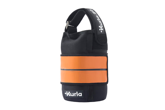 Kurla 20 lbs Ankle & Wrist Weight with Adjustable Strap | Breathable Fabric for Strength Training, Walking, Yoga & Rehab | Durable At-Home Workout Equipment for Men & Women | Orange