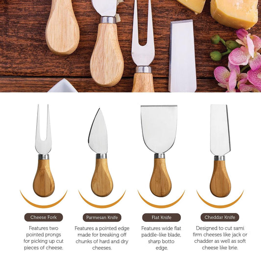 Charcuterie Board Gift Set - Bamboo Cheese Board and Charcuterie Boards Set - Housewarming Gifts New Home, Wedding Gifts for Couples 2025, Bridal Shower Gift, Birthday Gifts for Women