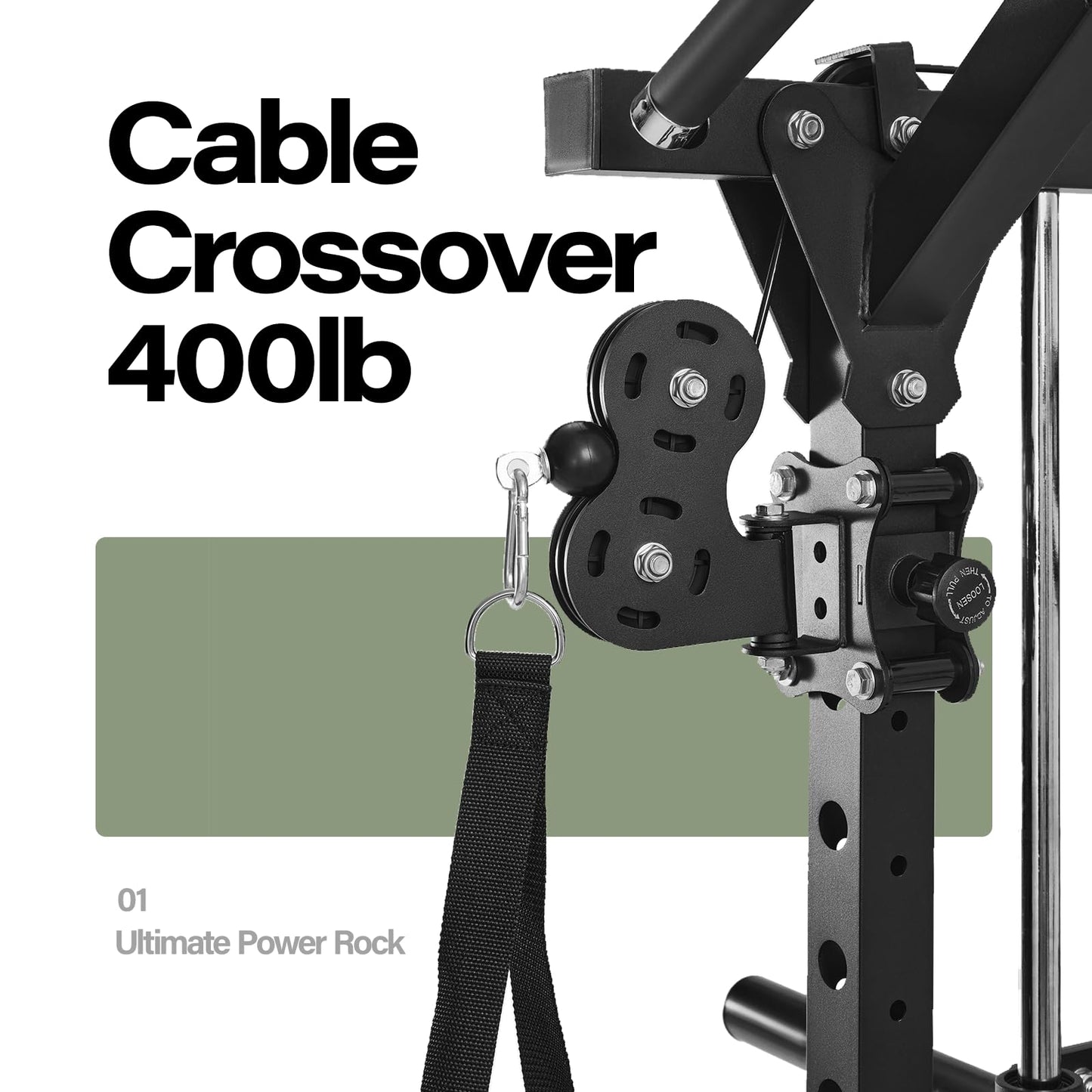 Major Fitness Drone2 Machine – All-in-One Home Gym Squat Rack with Weight Bar, Dual LAT Pull-Down Systems & Cable Crossover Machine for Full-Body Workouts