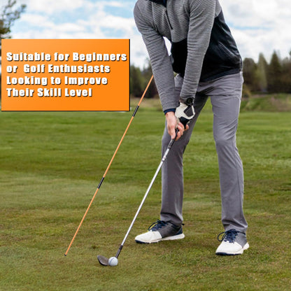 BIRDIEBLAST Professional Collapsible Golf Alignment Sticks, 48" Alignment Golf Stick Ideal for Aiming, Putting and Swing Practice (2)