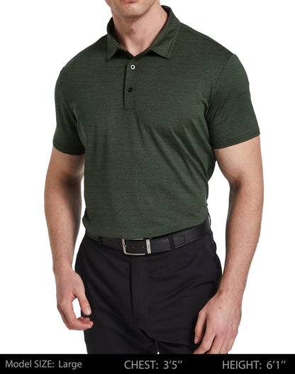 OYGSieg 6 Pack Mens Polo Shirts Performance Short Sleeve Golf Shirt Moisture Wicking Athletic Casual Collared T-Shirt SetB XL/02