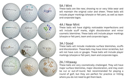 100 Shag/Practice/Hit Away/Range Used Golf Ball Mix in Mesh Bag - Golf Ball Planet
