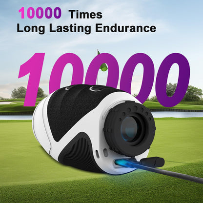 PEAKPULSE 1200 Yards Mini Range Finder Golf Rangefinder HDLCD 7X Magnification with Slope Laser Distance Rangefinder for Men Women Junior Rechargeable Flag Pole Locked with Vibration Angle Measurement