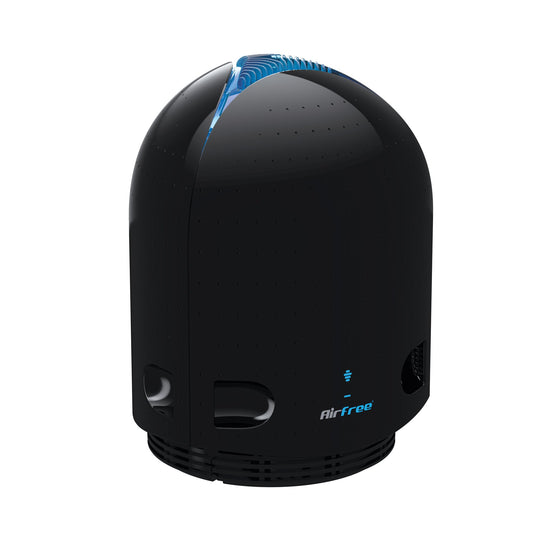 AIRFREE Iris 3000 Silent Air Purifiers, Filterless, Destroy 99.9% of Mold, Bacteria, Pet&Other Allergens Within the no Maintenance Air Sterilizing Ceramic Core, Top Adjustable multicolor light. 650ft2