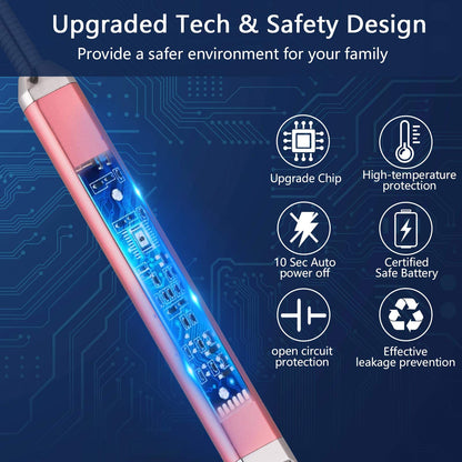 MEIRUBY Electric Candle Lighter Birthday Mother‘s Day Gifts for Mom from Daughter Son, USB Arc Rechargeable Windproof Long Lighter for Candle, Gift for Mom Women Men Wife Sister