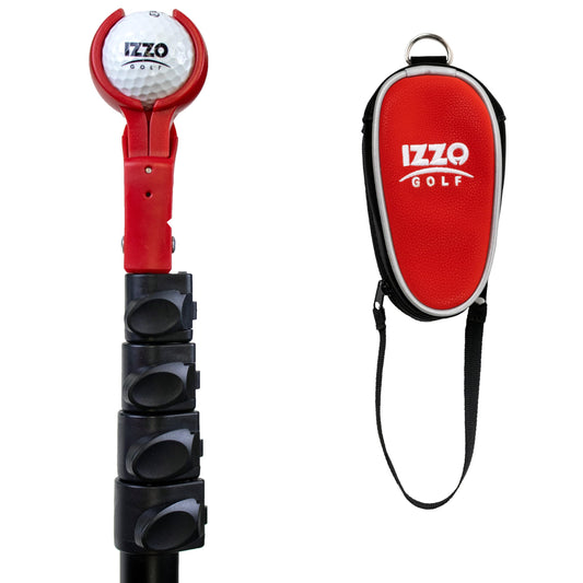 Izzo Golf The Claw Golf Ball Retriever - 6ft Extension Retriever for Retrieving Golf Balls