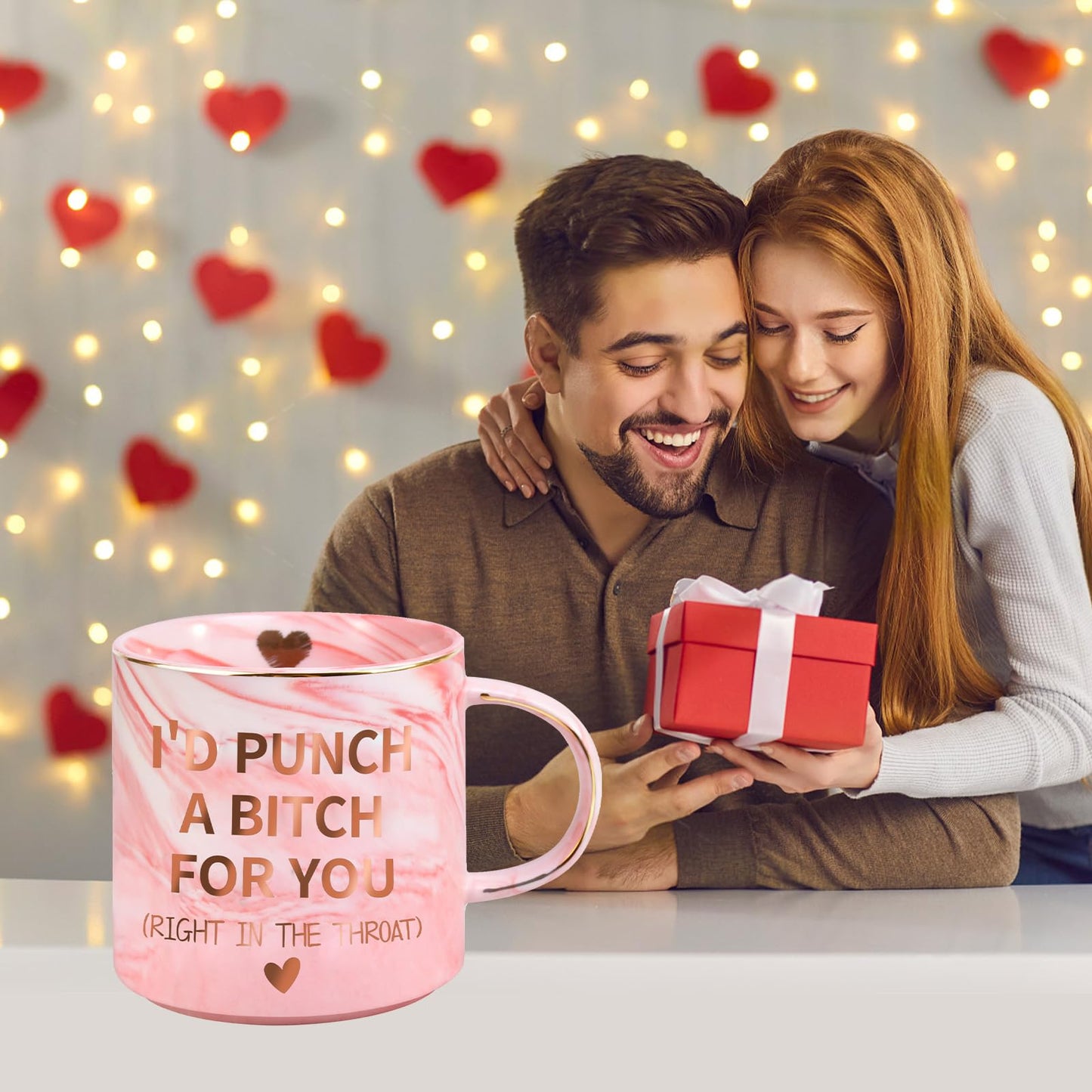 Ulrhpc Mothers Day Mom Gifts for Mom Wife from Daughter Son, Valentines Galentines Day Birthday Gifts for Women Her Girlfriend Sister Friends, 12 OZ Funny Coffee Mug, Christmas Stocking Stuffers
