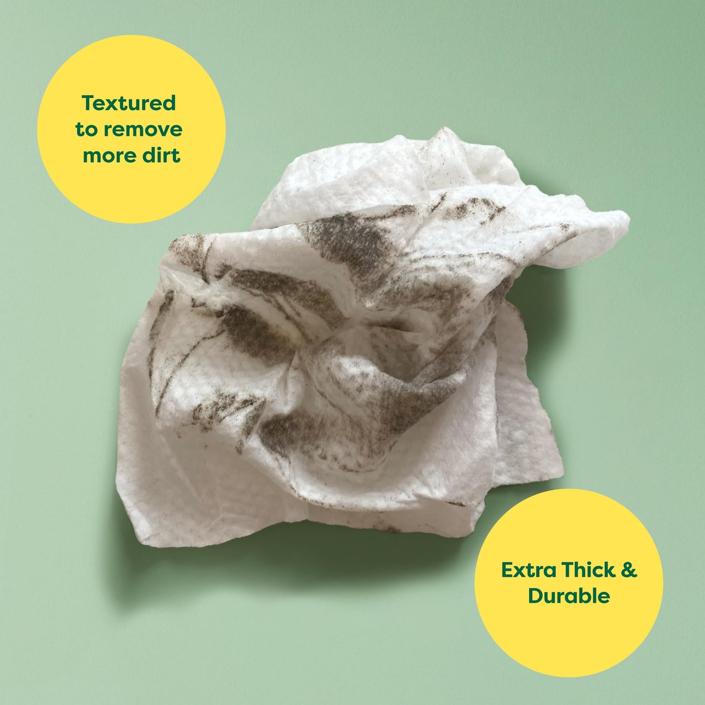 Earth Rated Pet Grooming Wipes for Dogs and Cats, Hypoallergenic, Cleaning and Hydrating, for Paws, Body and Butt, Unscented, 400 Count