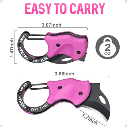 OOPERAY Gifts for Mom, Mothers Day Gadgets Gifts for Mom Wife, Mothers Day Birthday for Women Her Wife, Small Pocket Knife, Christmas Stocking Stuffers for Women, EDC Keychain Box Cutter
