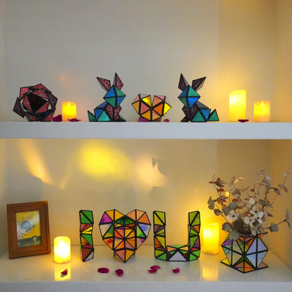 TOSY Magnet Pyramid Glow - 1 Cube Transforms into 1 Billion Shapes, Easter Basket Stuffers Essentials for Kids/Teens, 243 Rare Earth Magnets, Glowing, Holographic Design, Puzzle/STEAM Toy
