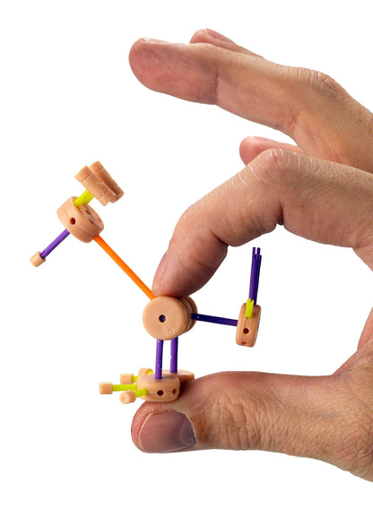 Worlds Smallest World's Smallest Tinker Toys, Multicolor, Model:543