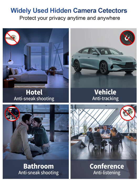 Hidden Camera Detectors, Bug Detector, spy Camera Detector,GPS Tracker Detector, Bug Sweeping Device and Listening Device Detector in Travel, Car, Office, Hotel, Bath