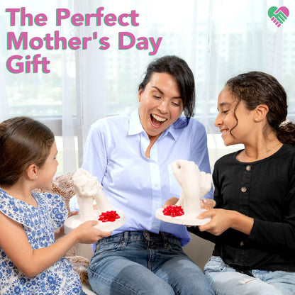 Luna Bean Hand Casting Kit – The Original Hand Mold Kit for Couples – Gifts for Mom, Mothers Day, Bridal Shower, Wedding, Anniversary for Women Men Boyfriend Girlfriend