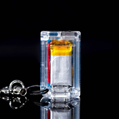 TinyCircuits Thumby (Clear), Tiny Game Console, Playable Programmable Keychain: Electronic Miniature, STEM Learning Tool