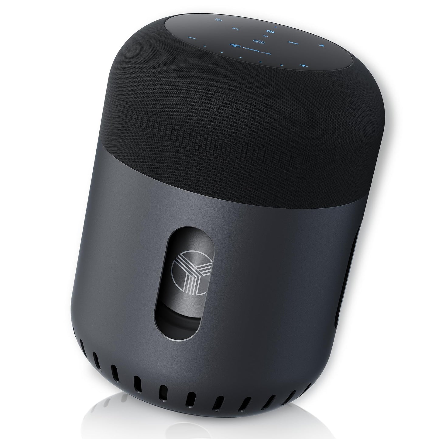 TREBLAB HD-360 Pro - Ultra High-Tech Bluetooth Speaker with 360° Surround Sound, 90W High-Powered 5-Driver System w/Subwoofer & 8 Bass Radiators, Portable Wireless Speaker for Home, Party, Outdoor