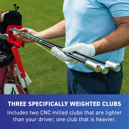 SuperSpeed Golf | Swing Speed Training System | Gain Swing Speed and 20 Yards | Speed Sticks™ used by Padraig Harrington | App Training Protocols