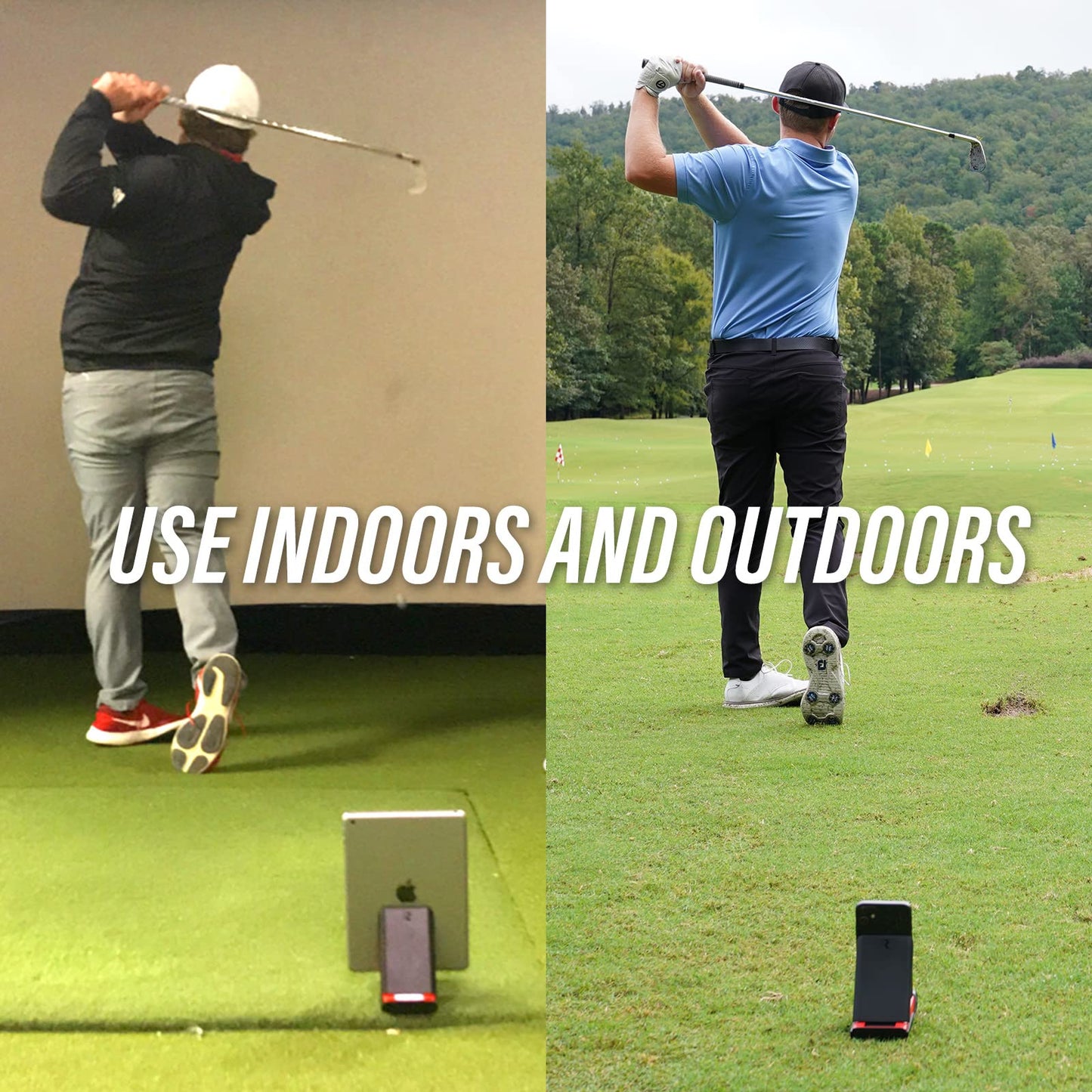 Rapsodo - Mobile Launch Monitor for Golf, Indoor & Outdoor Simulator, Golf Swing Analyzer & Tracker, Measures Ball Speed, Club Speed & Launch Angle, GPS Satellite View, iPhone & iPad Only