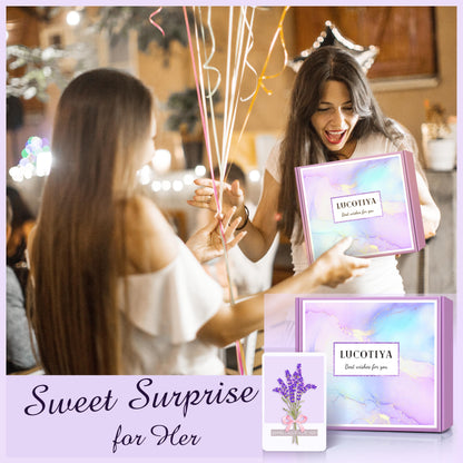LUCOTIYA Gifts for Women, Mother's Day Gifts Basket for Woman Birthday Wine Tumbler Self Care Package Gift for Mom, Bestie, Her, Sister, Wife, Auntie Thank You Gift for Women Teacher Appreciation